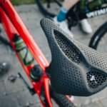 3D-gedruckter Sattel montiert