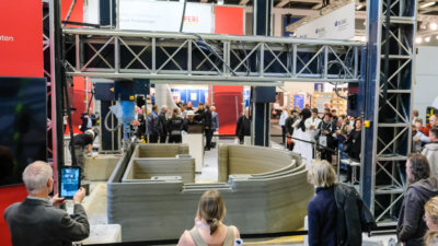 3D-Drucker BOD2 auf der Bautech 2020