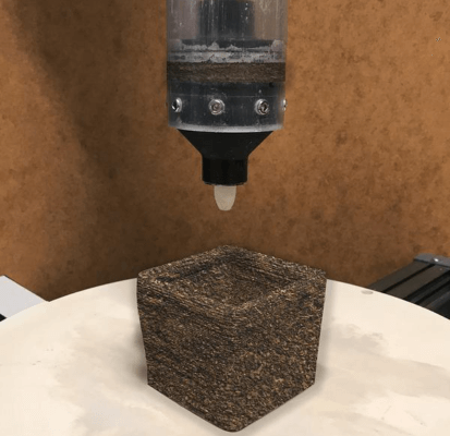 3D-Druck einer Probe