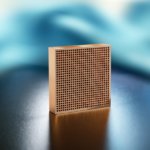 3D-gedrucktes Kupferobjekt