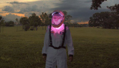 3D-gedruckte Helm-Replik