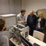 3D-Drucker und Mitarbeiter von ValCUN