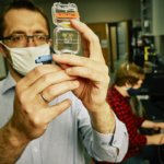 Warnat mit 3D-Druckobjekt