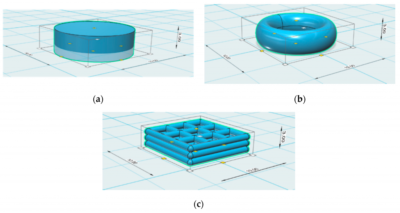 3D-Biopatch Geometrien