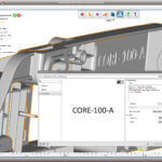 Screenshot Beschriftung in der Software