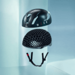 HEXR 3D-gedruckte Helminnenstruktur Detailansicht