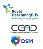 Logo Royal HaskoningDHV, CEAD und DSM