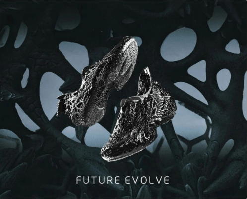 Alien Beast Werbung mit schwarzem Hintergrund