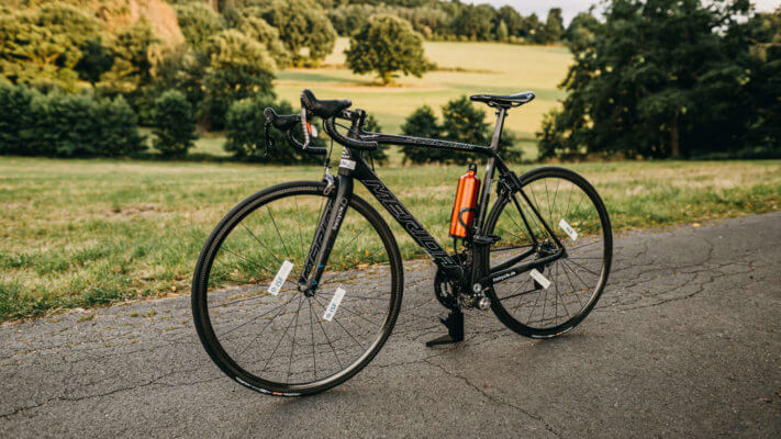 E-Bike mit 3D-gedruckten Bauteilen