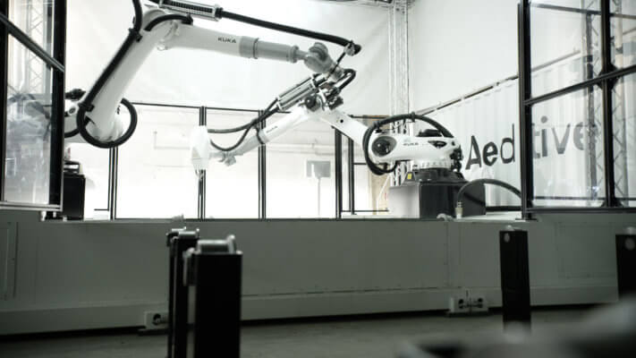 Roboterarm Concrete Aeditor