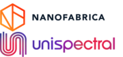 Nanofabrica und Unispectral Logo