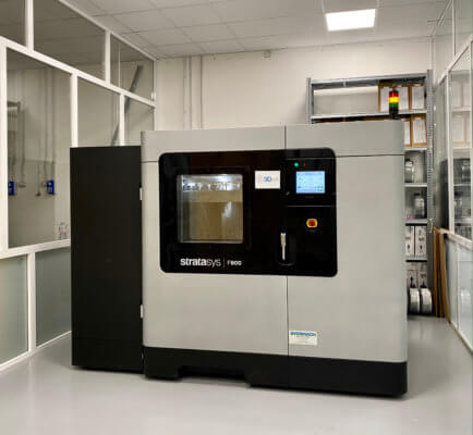 3D-Drucker F900 von Stratasys bei 3DnA