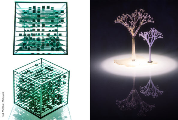 BitArt 3D-gedrucktes Kunstwerk aus Erinnerungen