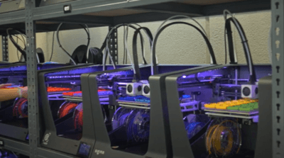 3D-Drucker und gedruckte Bauteile für Rennstrecke