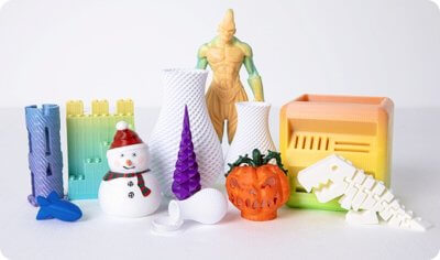 3D-Druckobjekte mit dem Star A von Selpic hergestellt