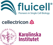 Fluicell, Cellectricon und Karolinska Institut Logos