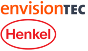 Henkel und EnvisionTEC Logos