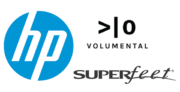 HP Inc., Volumental und Superfeet Logo