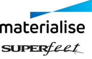 Materialise und Superfeet Logos