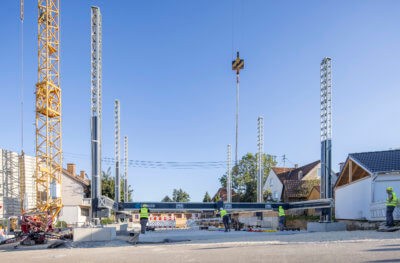 Aufbau 3D-Konstruktionsdrucker in Wallenhausen