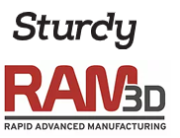 Sturdy Cycles und RAM3D Logos