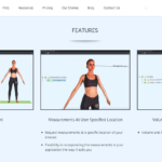 Screenshot der Plattform 3D Measure Up