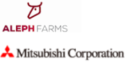 Aleph Farms und Mitsubishi Corporation Logos