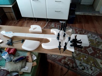 Gitarre aus dem 3D-Drucker