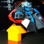 Nahaufnahme 3D-Drucker mit RotBot-Technik