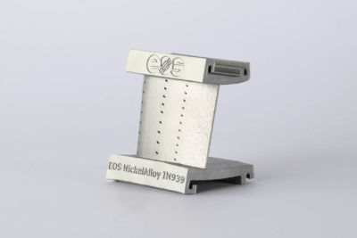 3D-gedrucktes Objekt aus NickelAlloy IN939