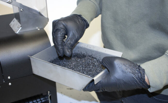 getrocknetes 3D-Druck-Material