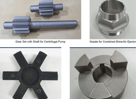 3D-Druck-Teile für "Polar Endeavour"