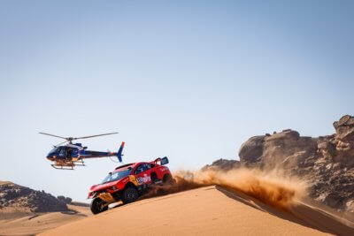 Hunter T1 an der Rallye Dakar