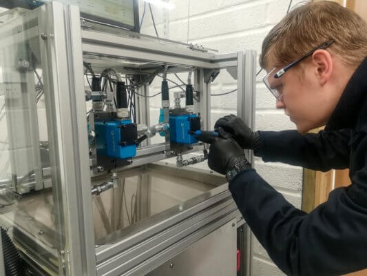 3D-Drucker Renishaw bei Domin