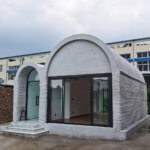3D-gedrucktes Modellhaus der Tsinghua University