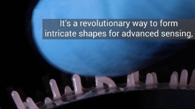 Haare aus elastischem Polymer