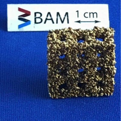 3D-Druck-Objekt aus Termitenexkrementen