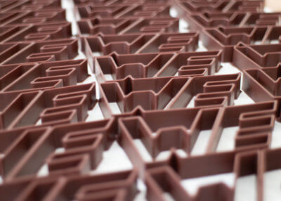 Schokoobjekte aus choc mate 2