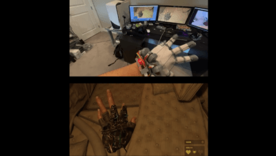 LucidVR Handschuhe im Game getestet