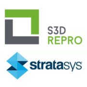 3D-Druck-News von Stratasys und Schiner 3D Repro Stratasys und Schiner 3D Repro Logos
