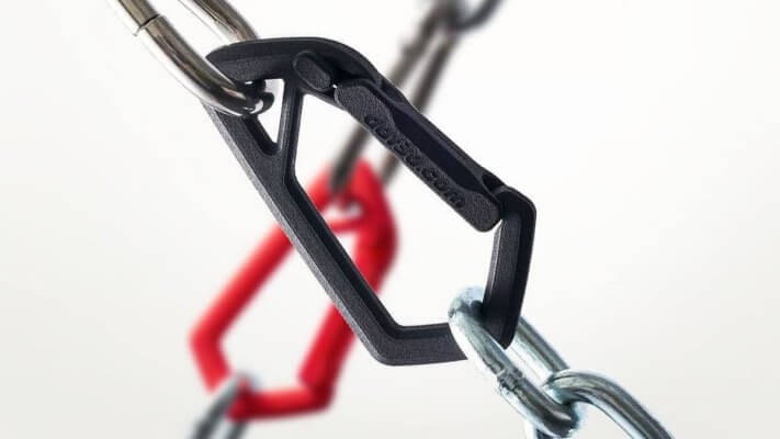 Mit Shapeways 3D-gedrucktes Bauteil