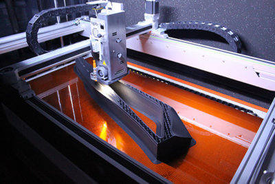3D-Druck einer Treppenschalung mit Studio G2-3D-Drucker