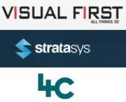 Visual First, Stratasys und 4C Logos
