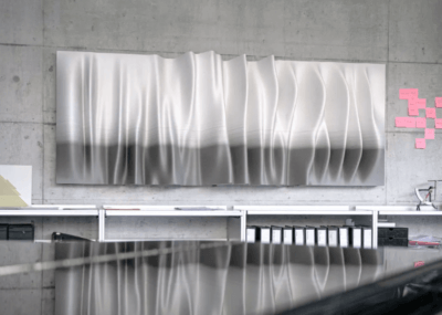 Beispiel für 3D-gedrucktes Paneel aus dem Shop