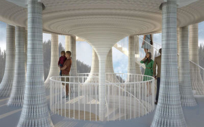 3D-Druck "Weißer Turm" Foyer