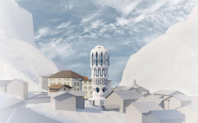 Modellskizze "Weißer Turm"