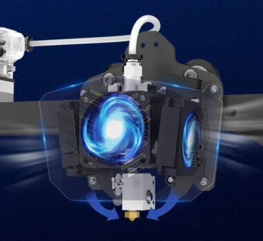 3D-Drucker mit dualem Druckkopf