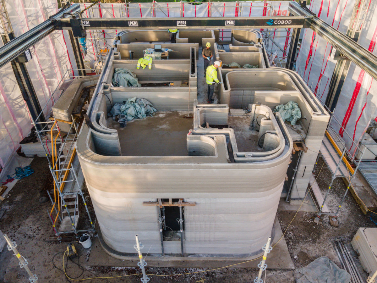 Deutschlands erstes Haus aus einem 3D-Drucker in fünf Wochen fertig