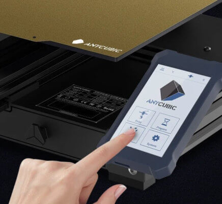 Touchscreen am 3D-Drucker