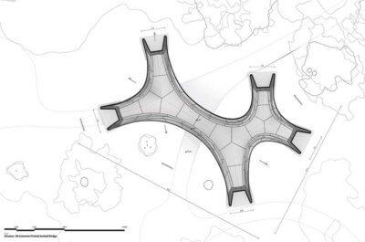 3D-Druck-Brücke Striatus Plan